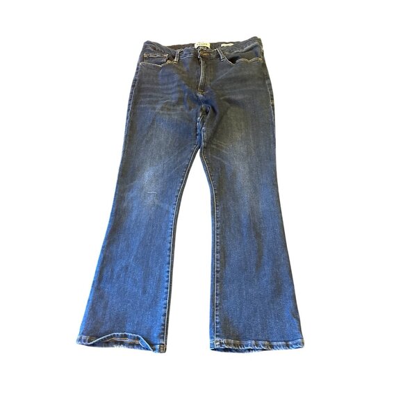 Frame Denim Le Crop Mini Boot Jeans Sz 32 - Picture 1 of 7